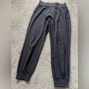 LULULEMON Sun Setter Joggers Womens 8 Charcoal Gray 5BWHS Activewear Pants